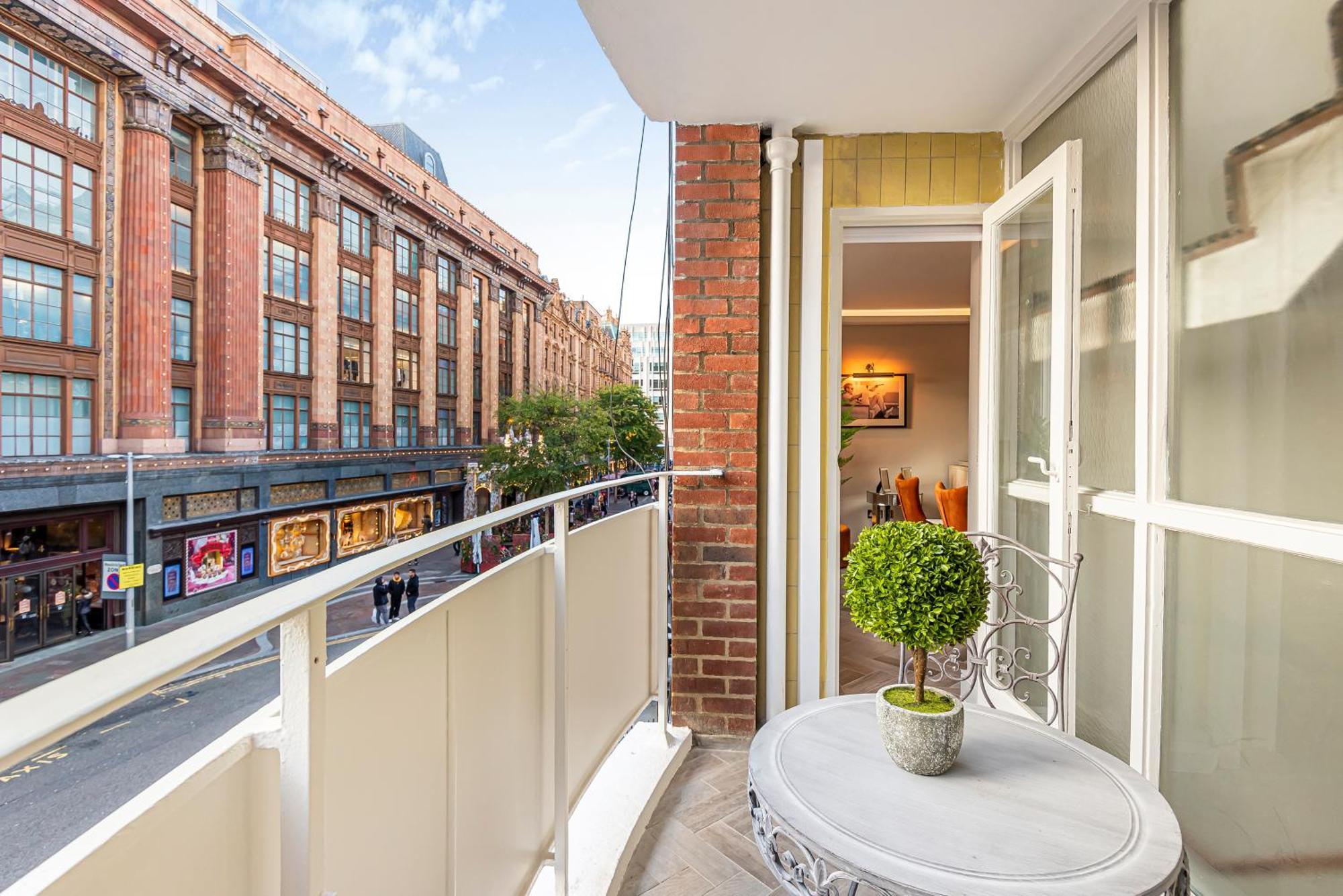伦敦Luxury Living In Knightsbridge Balcony Views Of Harrods, 2Br2Ba With Ac公寓 外观 照片